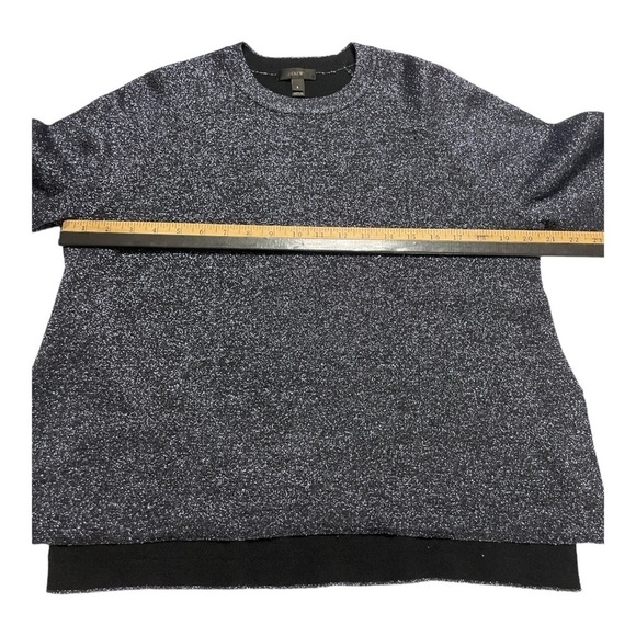 J.Crew Navy high low Shimmer Sweater size S - Picture 12 of 12